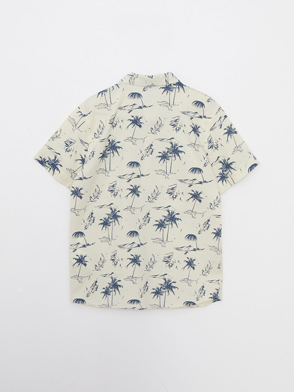 Chemise en Popeline à Manches Courtes pour Garçons à Motifs-4