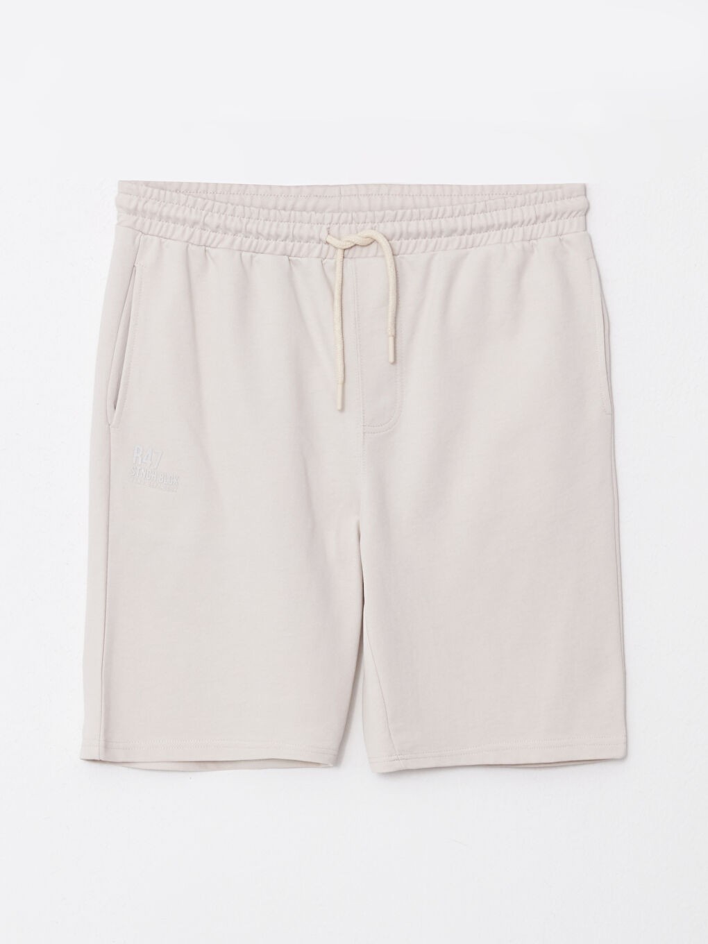 Gri Standart Kalıp Erkek Şort-5