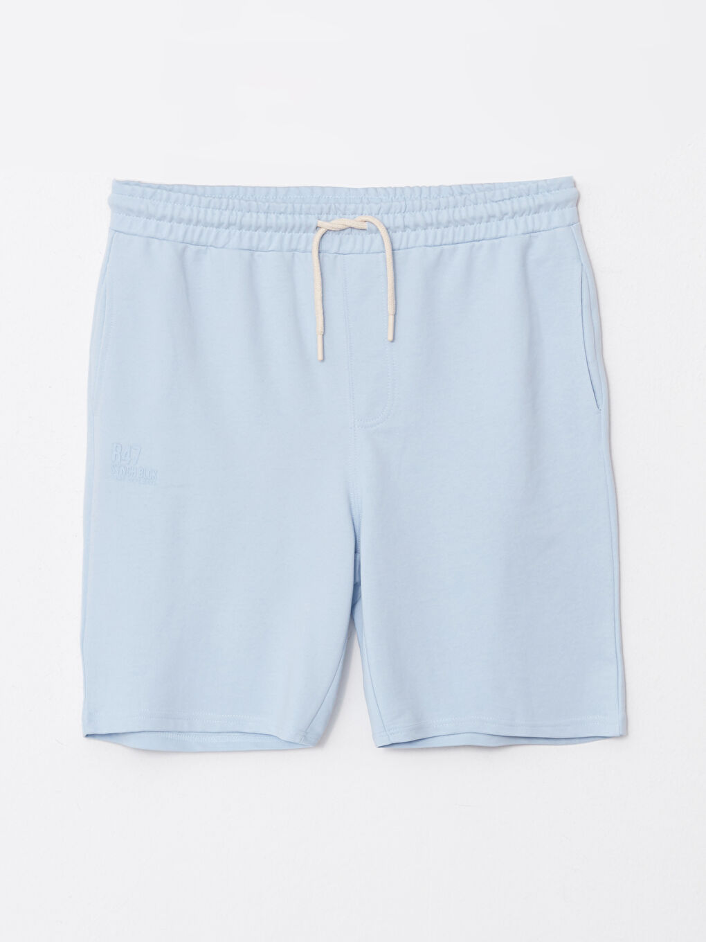 Mavi Standart Kalıp Erkek Şort-5