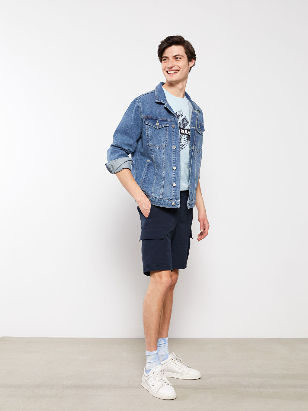 Standard Pattern Gabardine Men's Shorts -S2GO85Z8-HHU