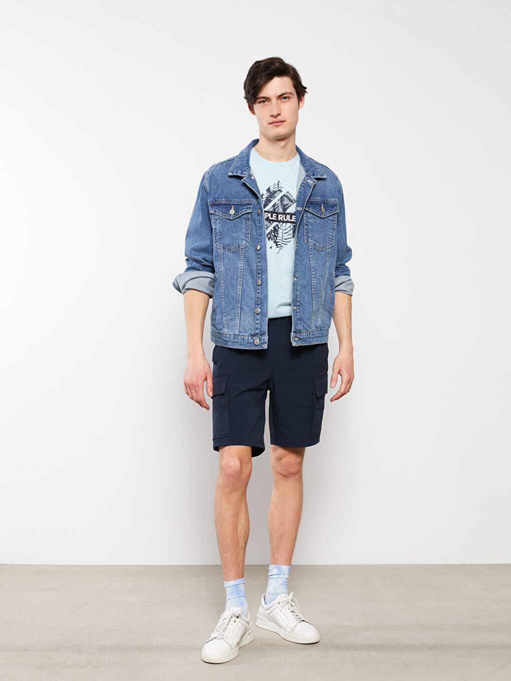 Standard Pattern Gabardine Men's Shorts -S2GO85Z8-HHU