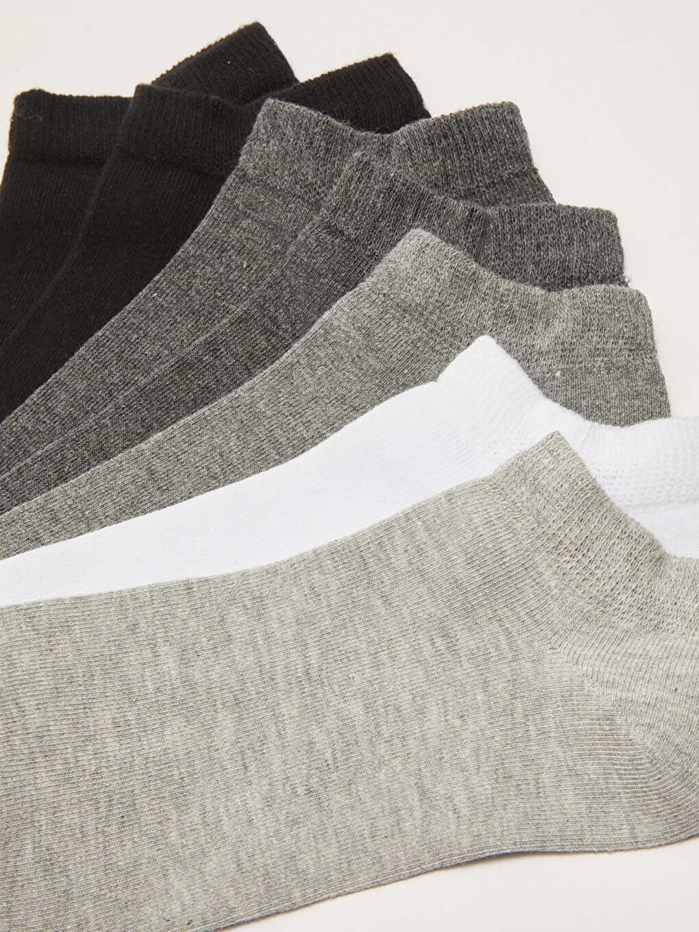 Plain Men's Trainer Socks 7 Pack-2