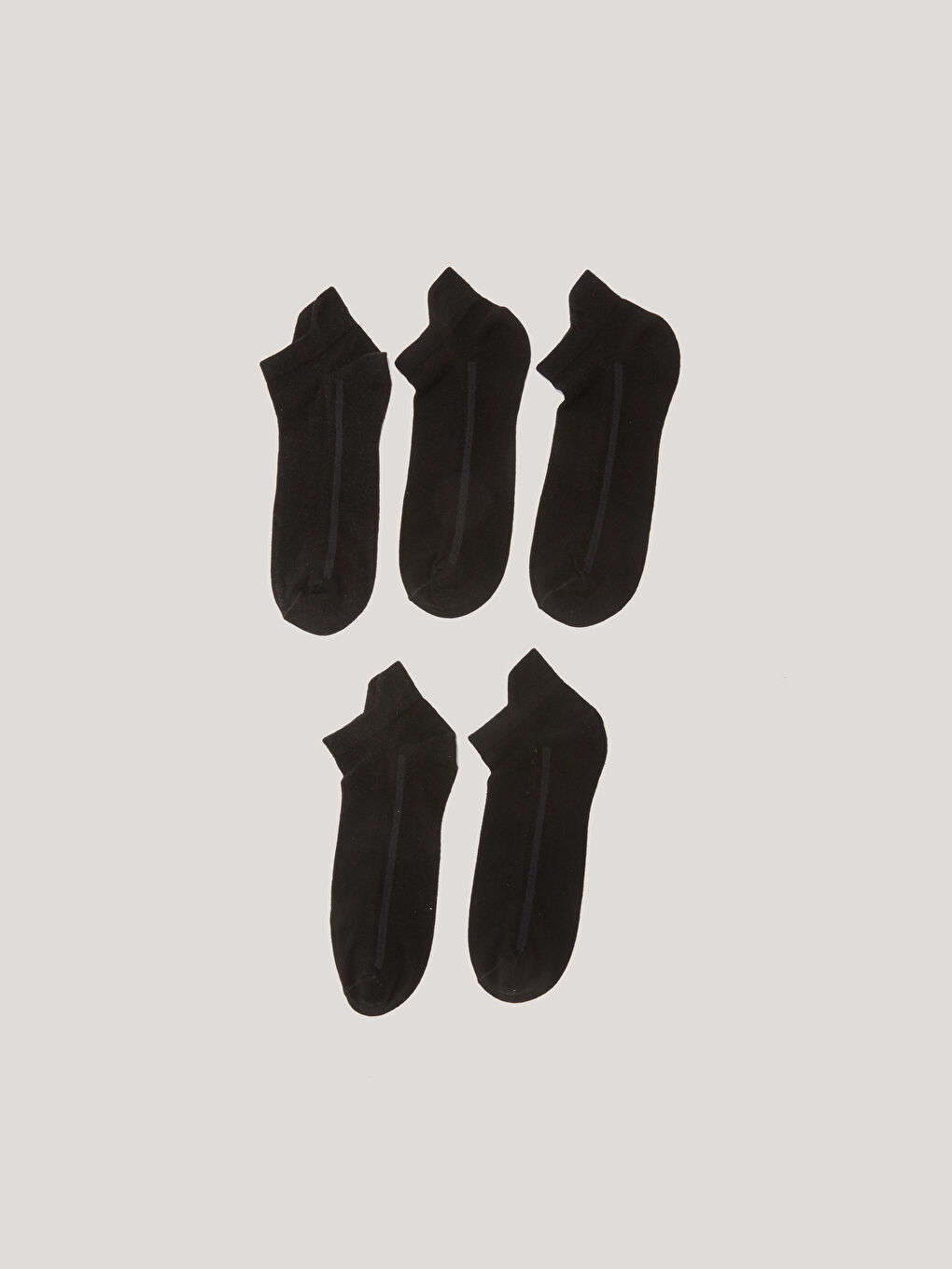 Men's Sports Booties Socks 5-pack