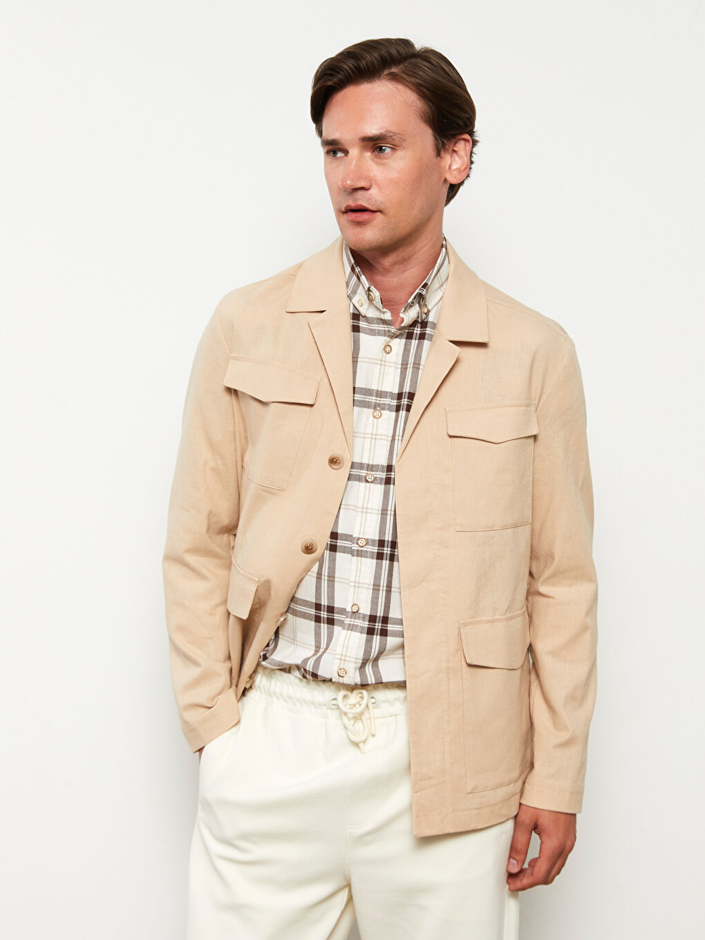 Muškarac BEŽ Sako jakna-2