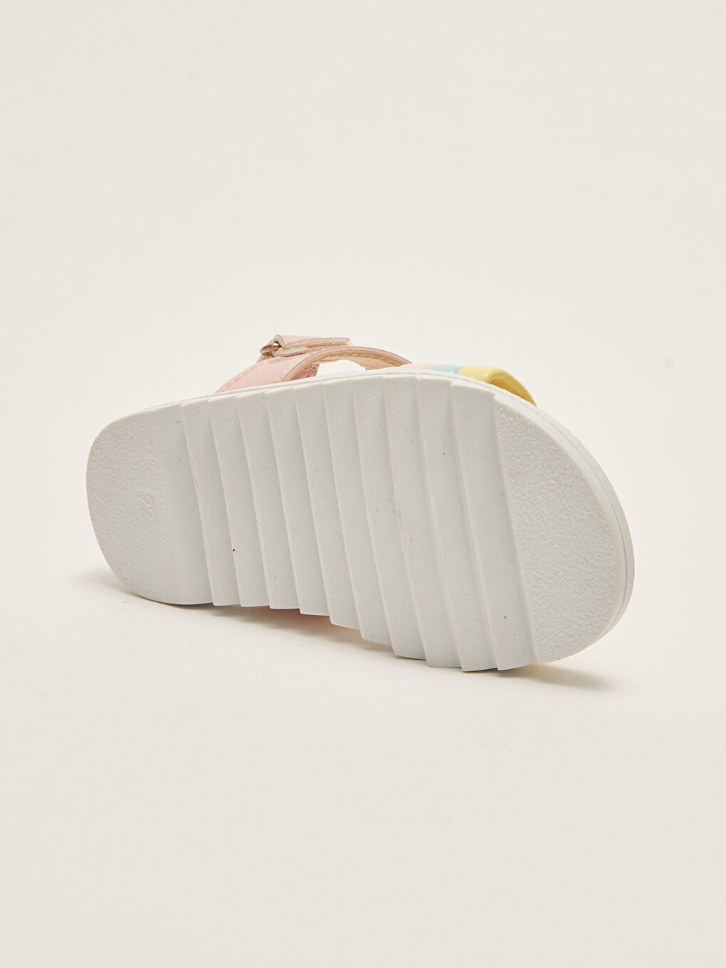 Sandales Bébé Fille à Bride Unique et Fermeture Velcro-3