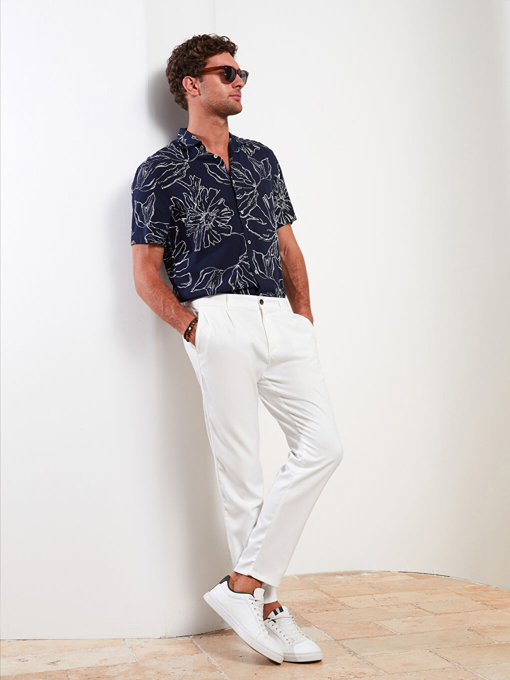 LCW Vision Ekru Slim Fit Erkek Pantolon