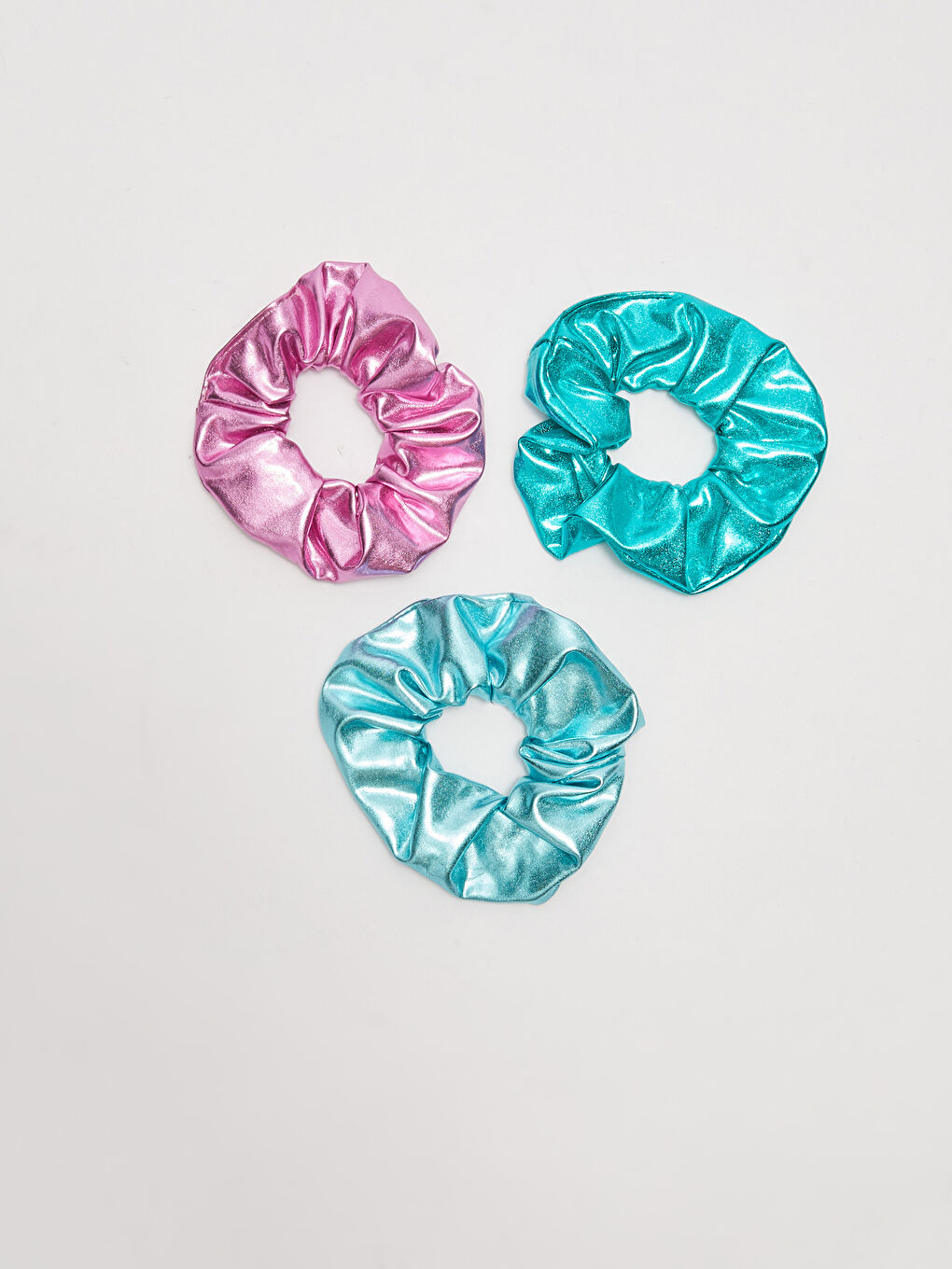 Colorful Elastic Women's Hair Tie 3-pack-3