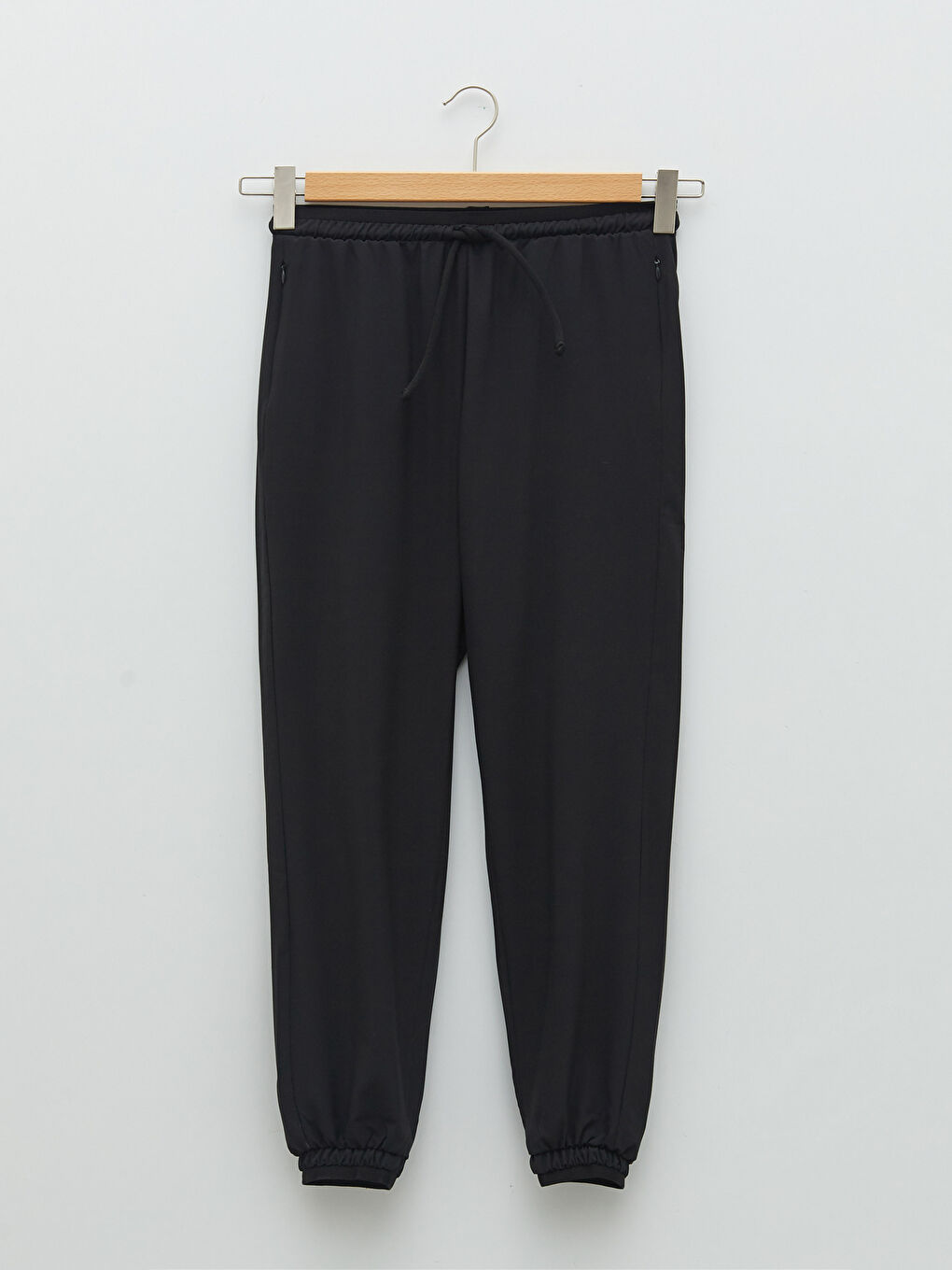 Beli Lastikli Düz Cep Detaylı Kadın Outdoor Jogger Pantolon-7