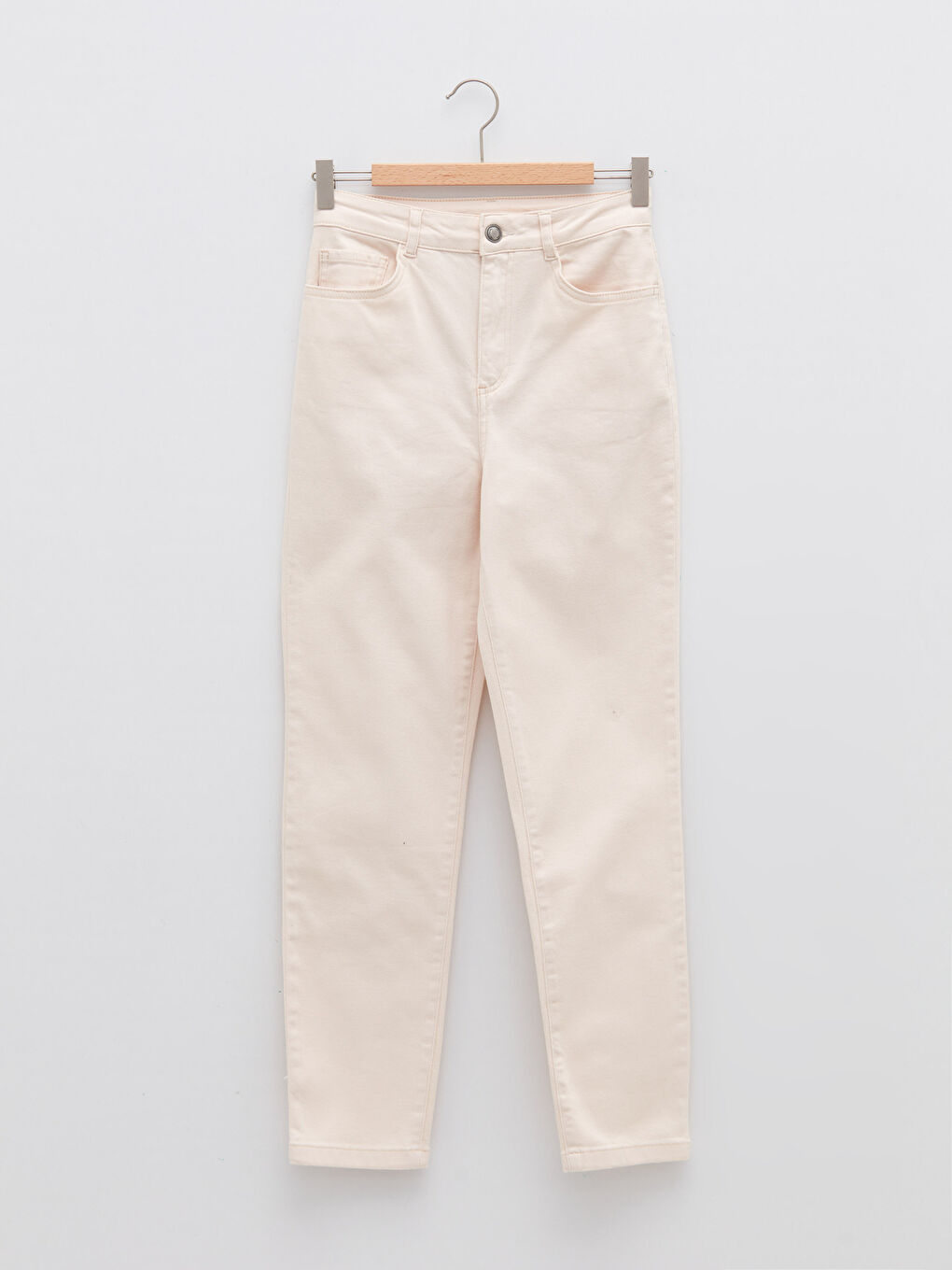 Slim Fit Straight Gabardine Women's Trousers -S2GQ00Z8-FRC