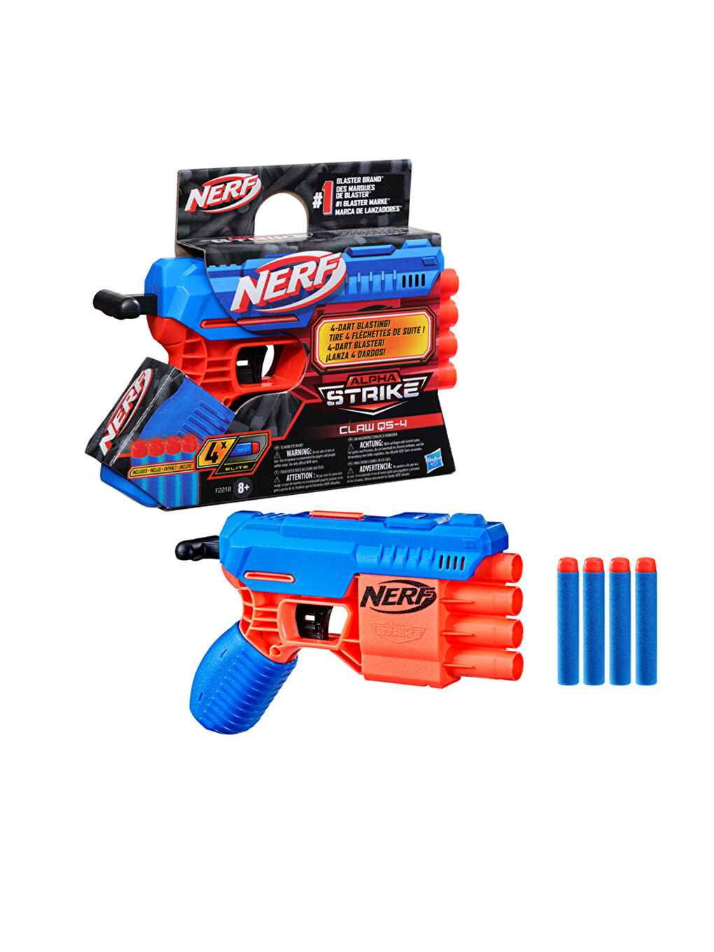 Nerf Alpha Strike Claw QS-4 Blaster-6