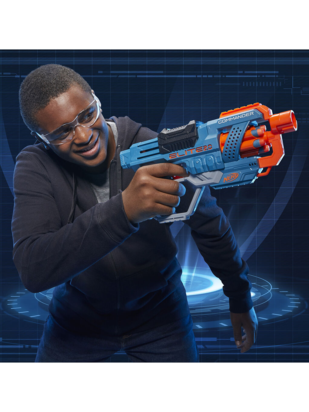 Nerf Elite Commander RD-6 E9485 Oyuncak Tabanca-3