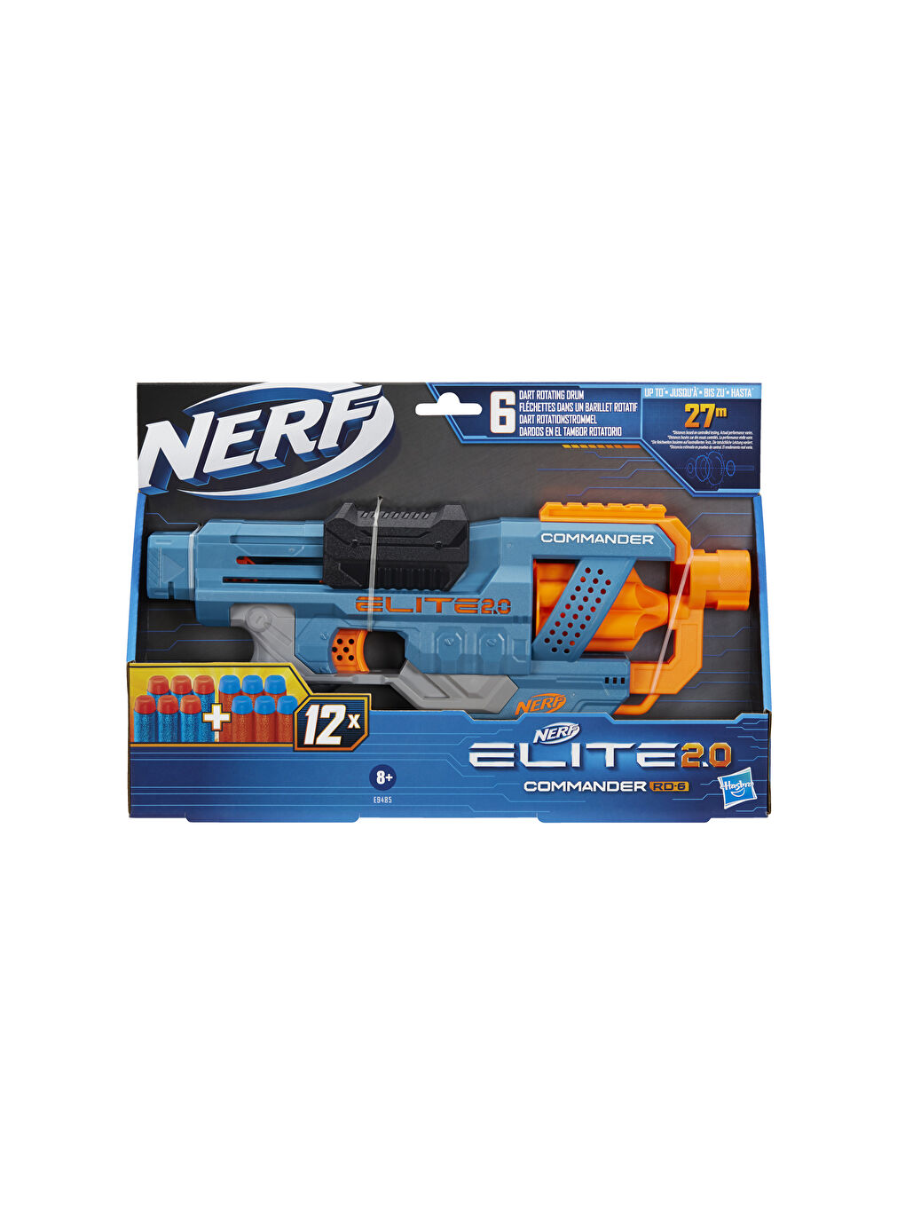 Nerf Elite Commander RD-6 E9485 Oyuncak Tabanca-6