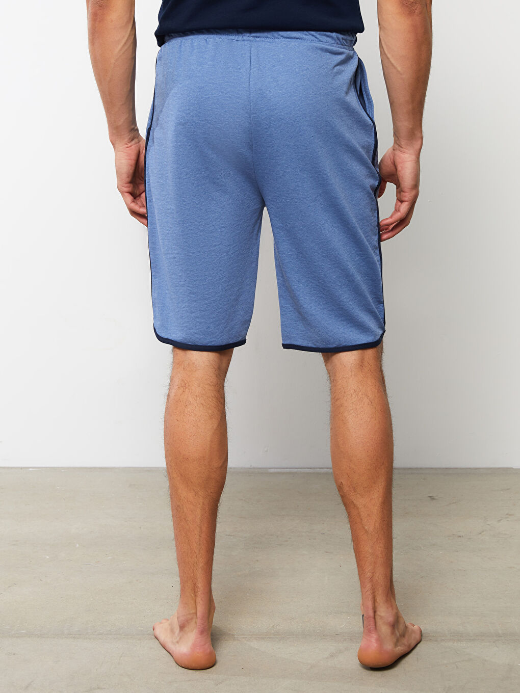 شورت بيجامة رجالي بقصة عادية-4