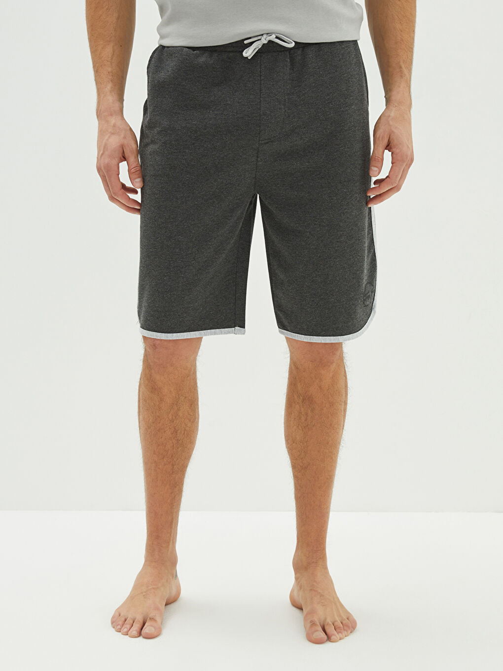 شورت بيجامة رجالي بقصة عادية-3