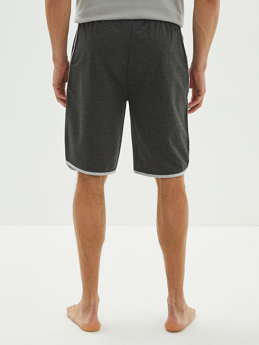 شورت بيجامة رجالي بقصة عادية-4