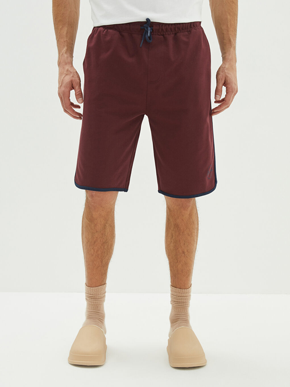 LC WAIKIKI Standard Fit Pyjama-Hosen Shorts für Herren -S2GQ47Z8-HEN