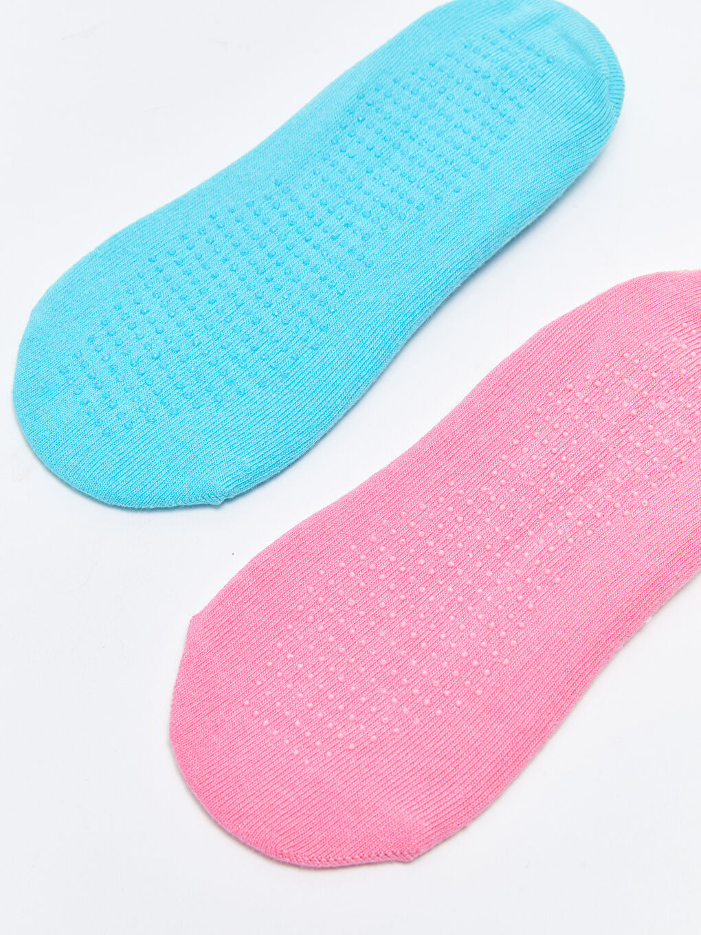 Mavi Kadın Düz Babet Çorap 2'li-1