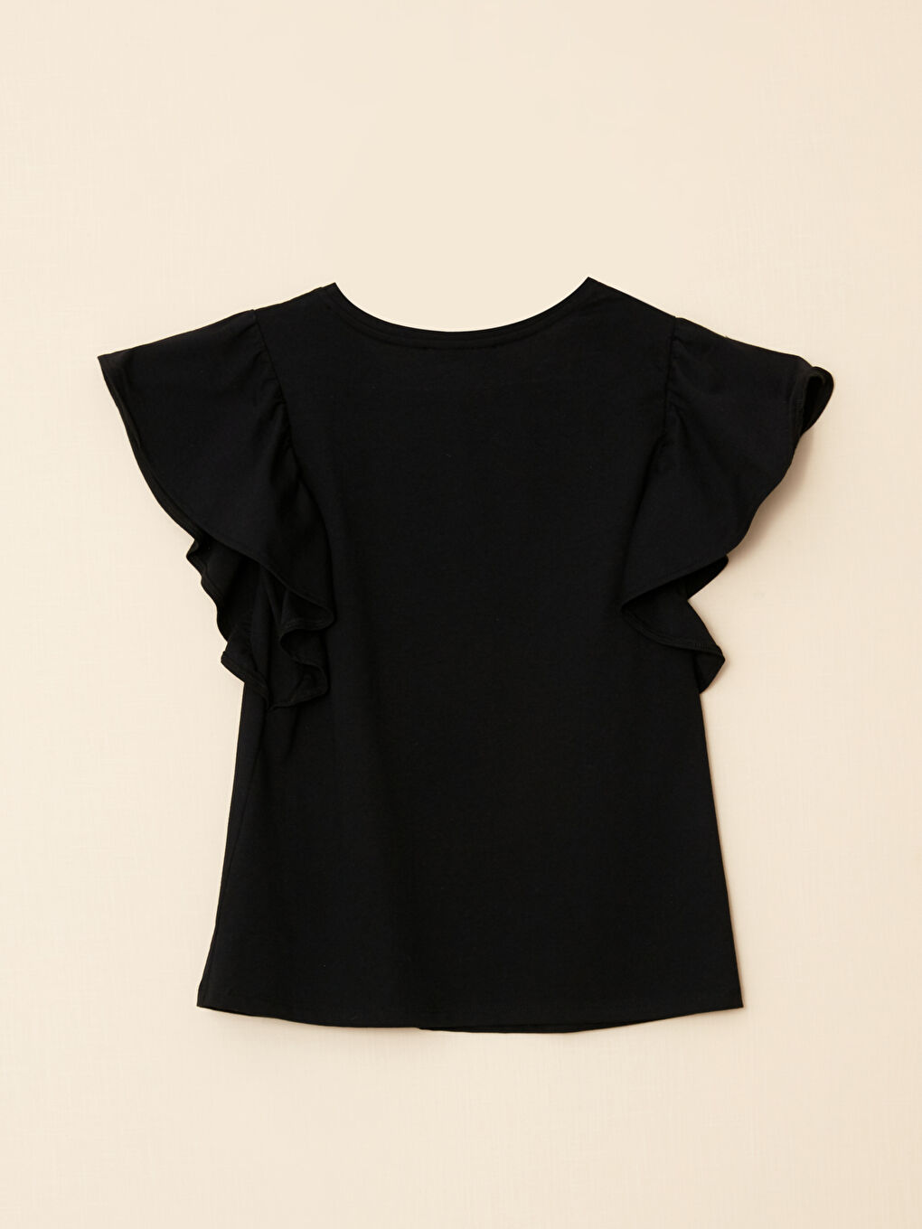 Crew Neck Plain Short Sleeve Women's T-Shirt-7