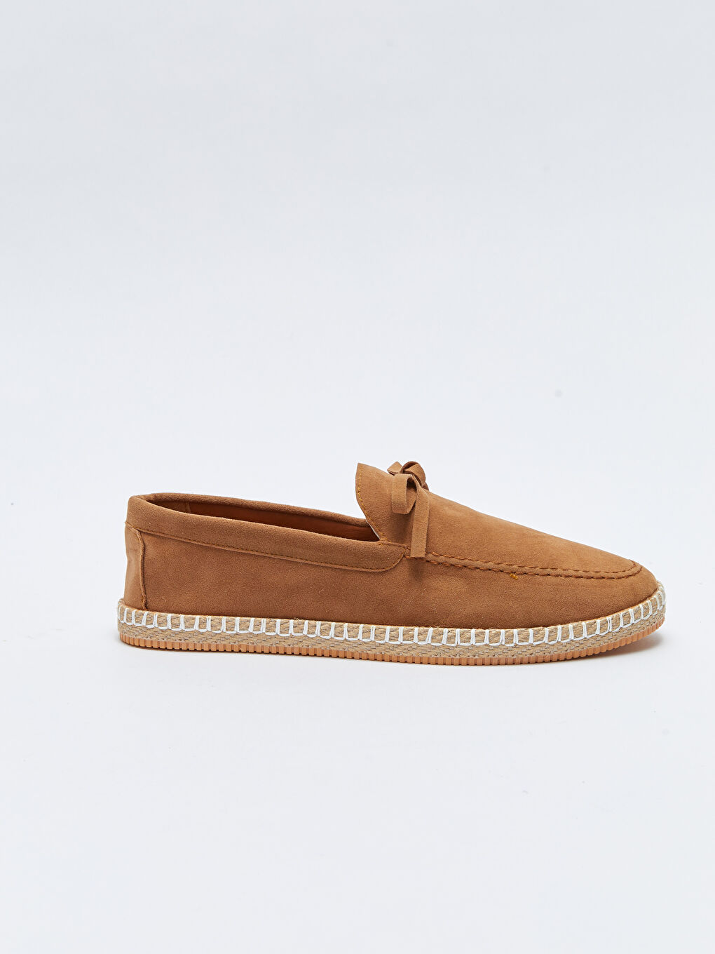 Kahverengi Dekoratif Dikişli Erkek Loafer Klasik Ayakkabı-1