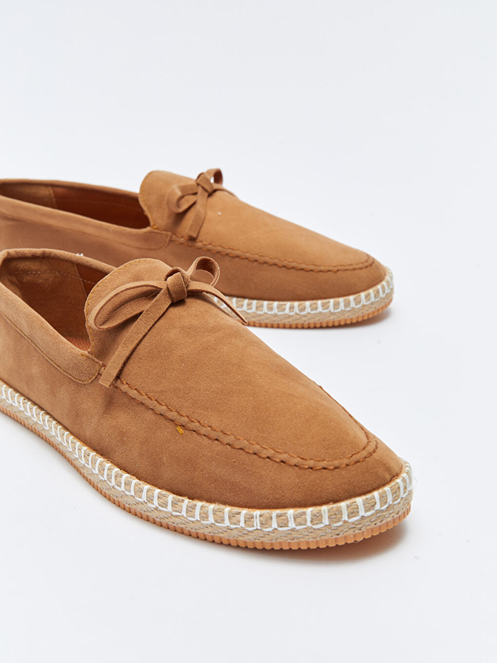 Kahverengi Dekoratif Dikişli Erkek Loafer Klasik Ayakkabı-2