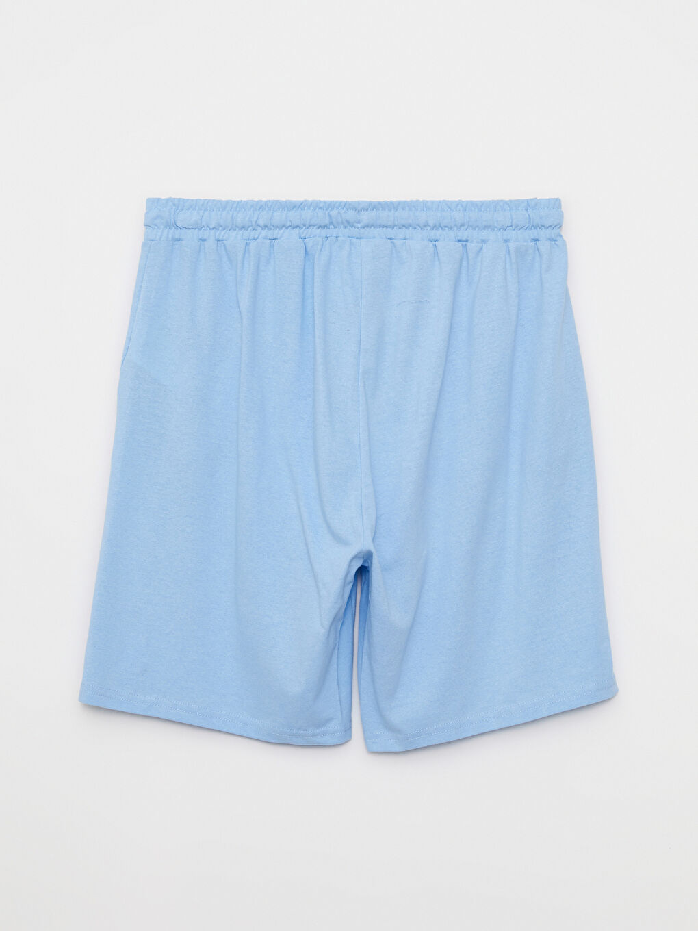 Mavi Slim Fit Erkek Pijama Alt Şort-1