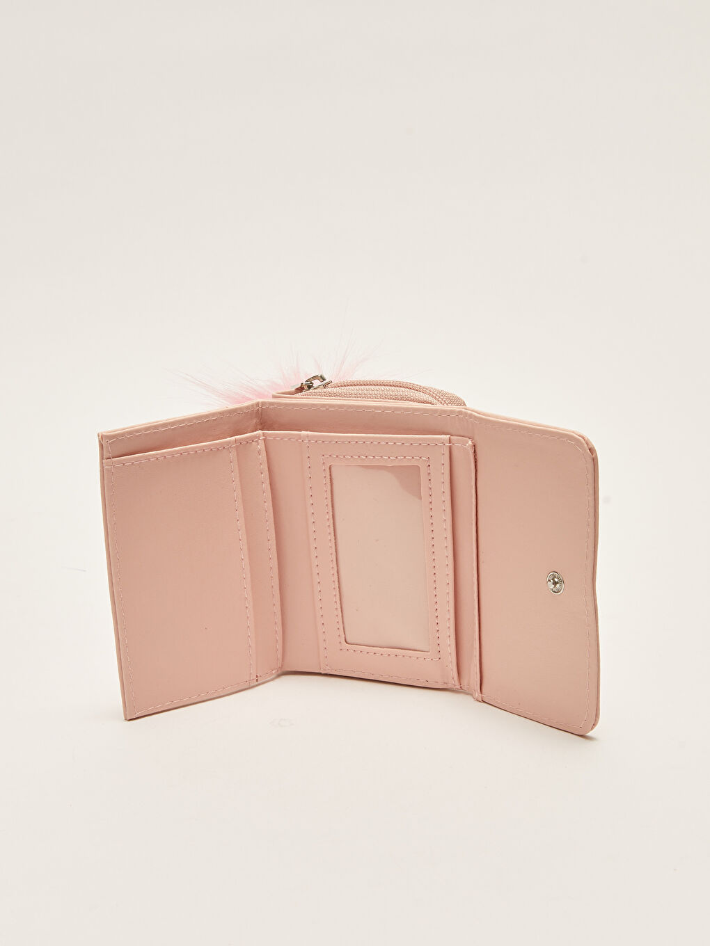 Pembe Baskılı Kız Çocuk Cüzdan-2