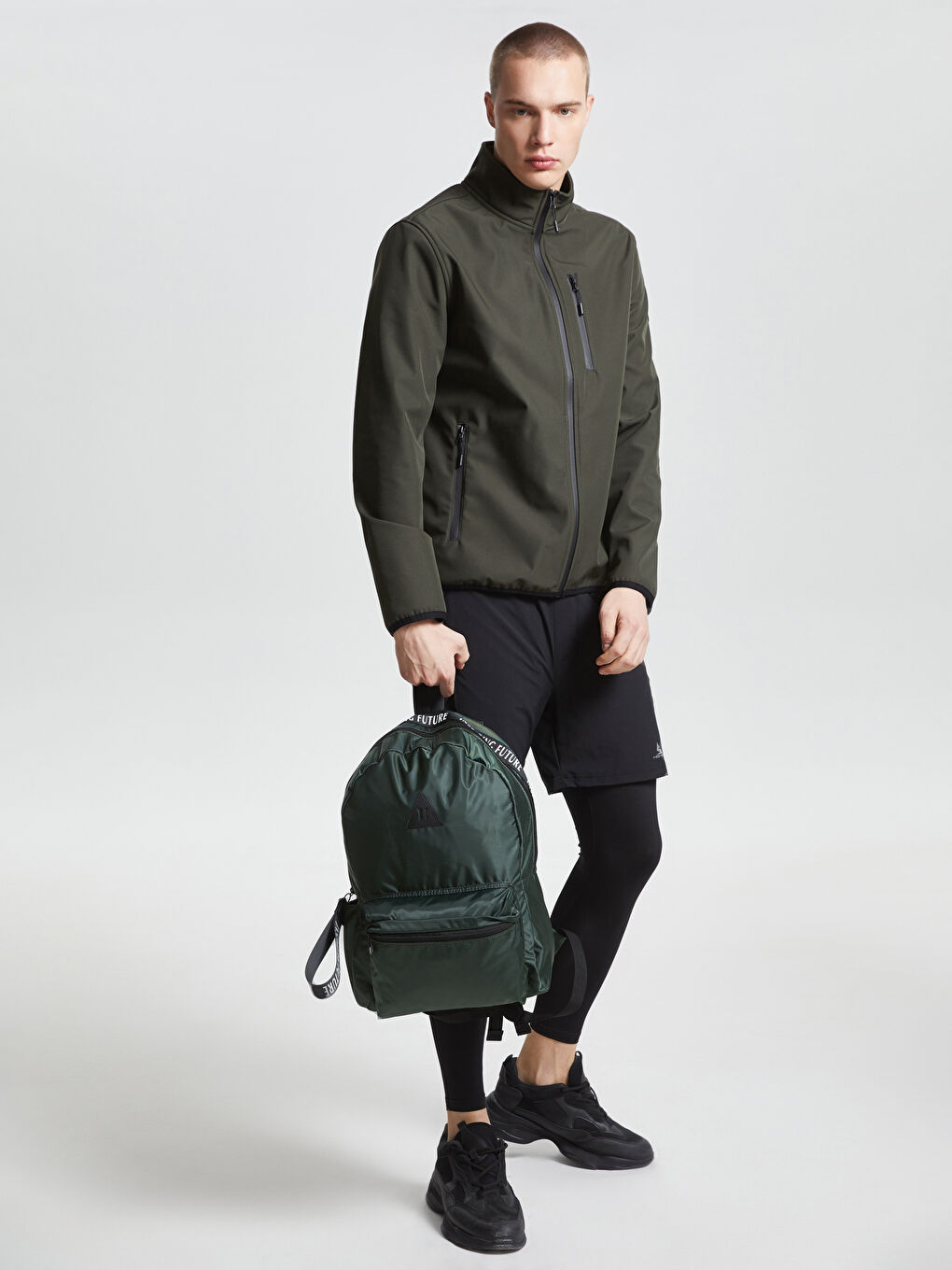 LCW ECO Label Printed Men's Backpack -S2GR67Z8-CRN