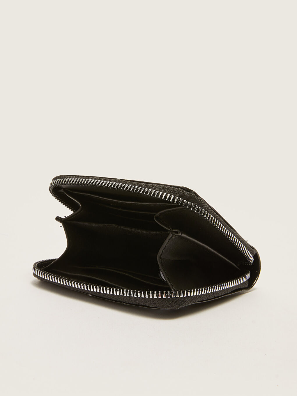 Siyah Baskılı Kız Çocuk Cüzdan-3