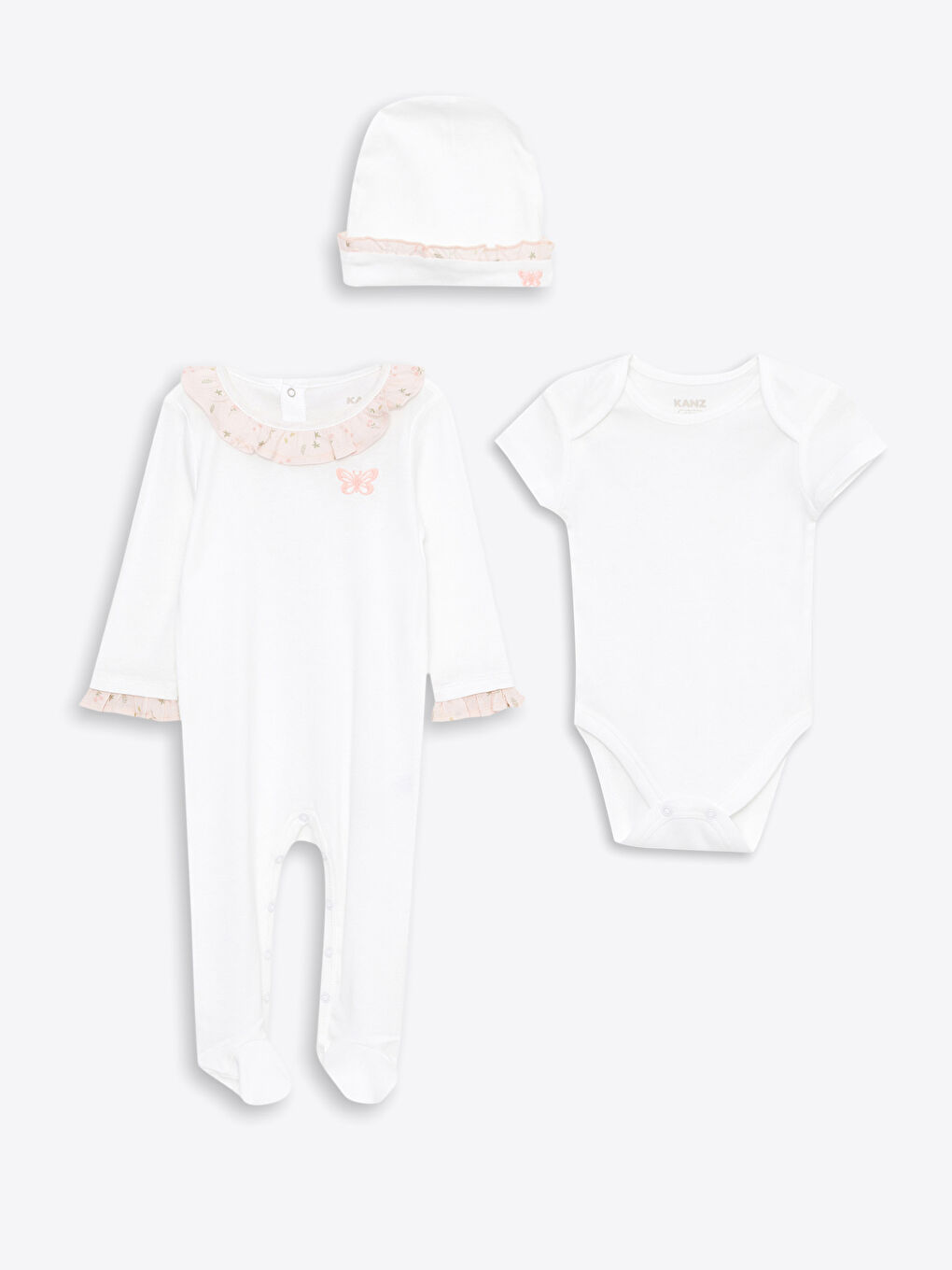 Baby Girl Hospital Outlet Set of 3-2
