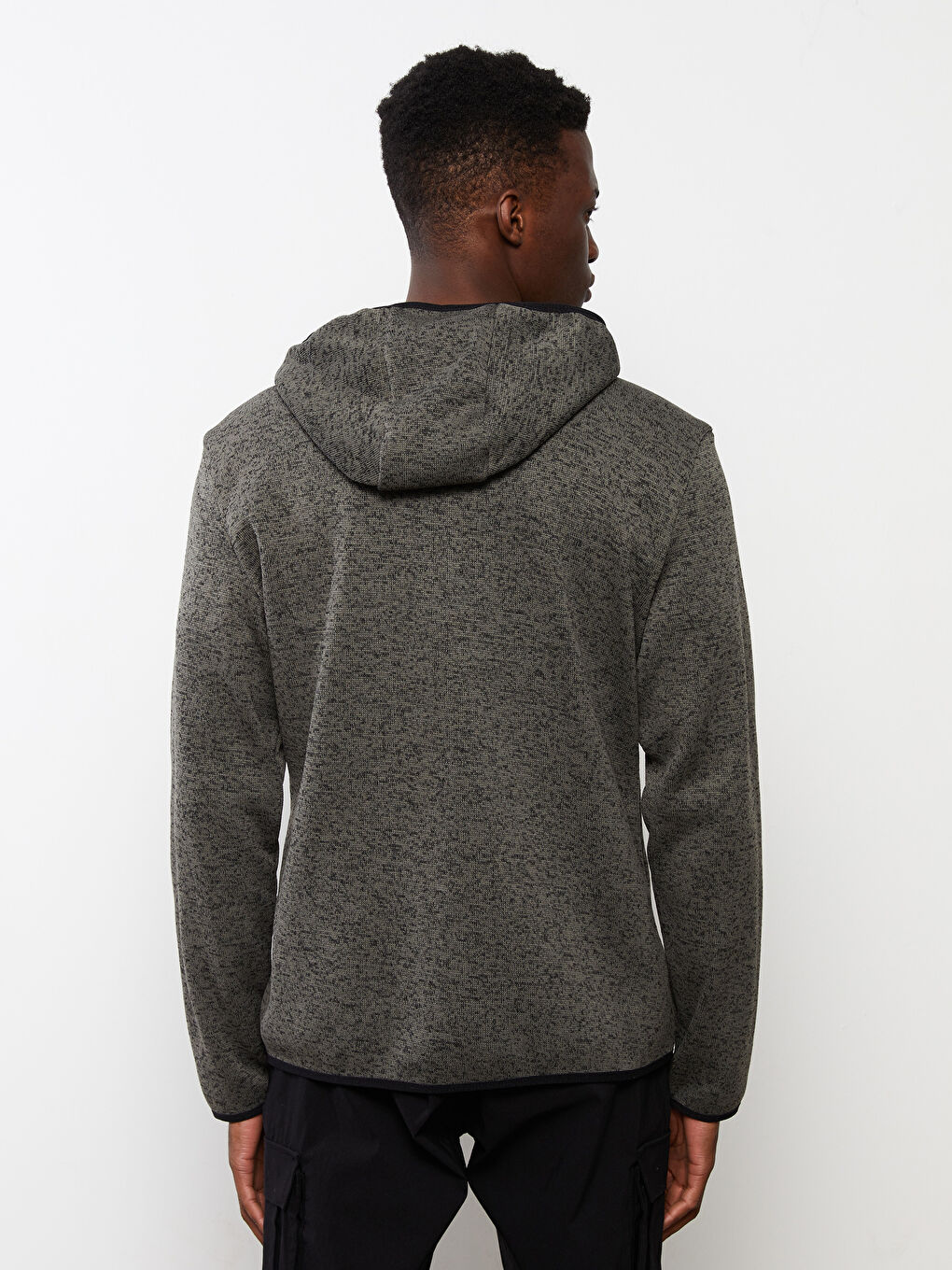 Kapuzensweatshirt mit Reißverschluss Langarm Herren-Sweatshirt-4