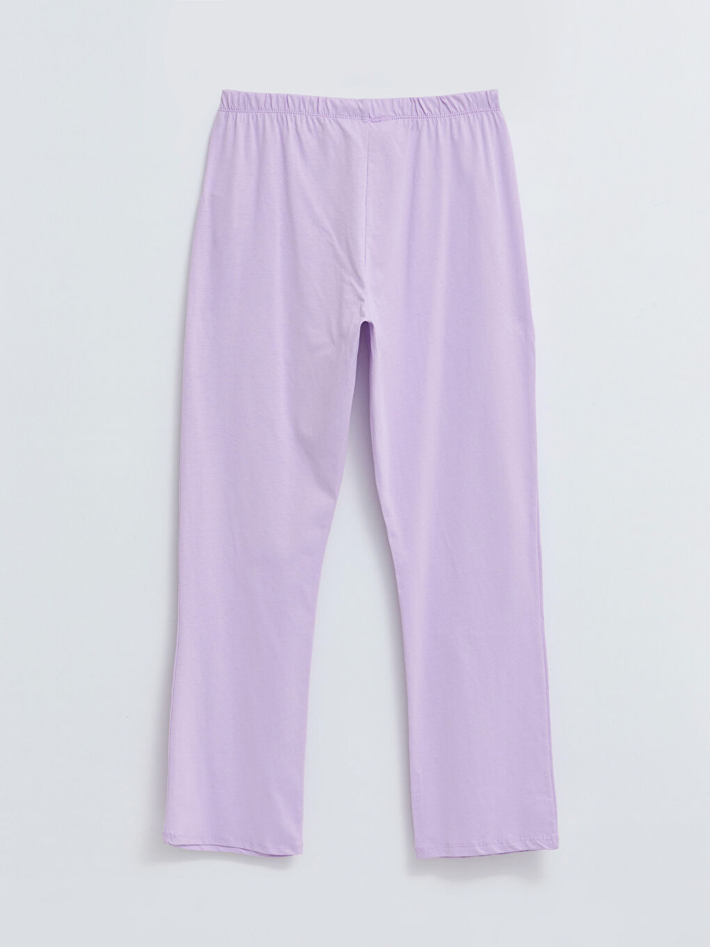 طقم بيجامة حوامل بدون أكمام سادة قطن بياقة على شكل حرف V-10