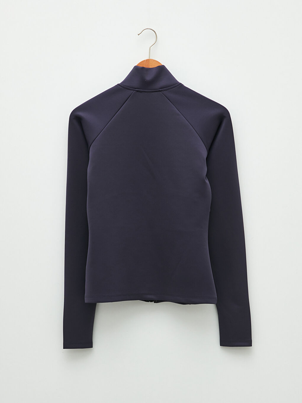 Rollkragen Damen Sport-Strickjacke-4