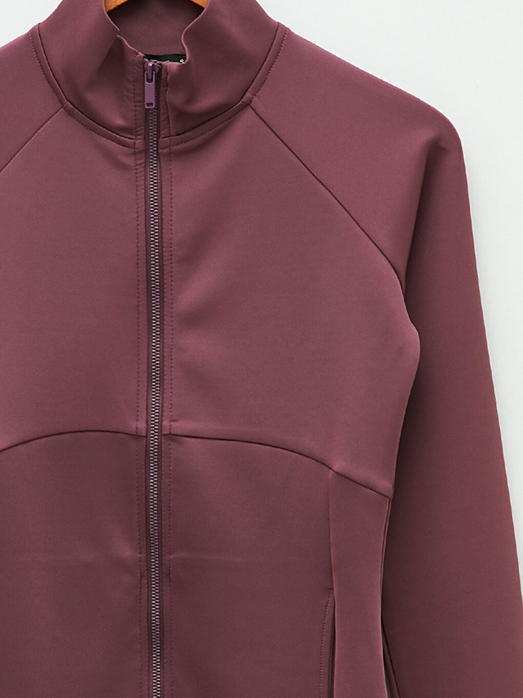 Turtle Neck Women's Sports Cardigan-7