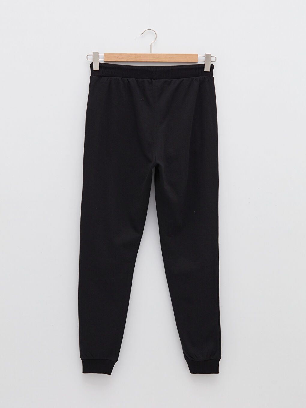 Siyah Slim Fit Erkek Eşofman Altı-6