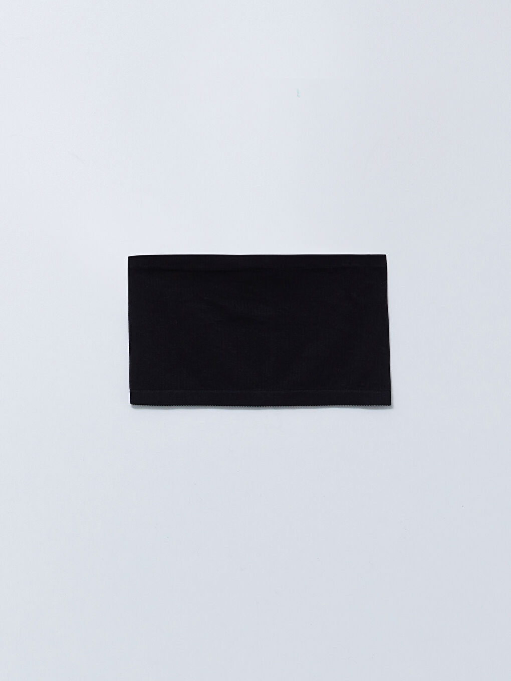 Siyah Düz Straplez Kadın Büstiyer-5