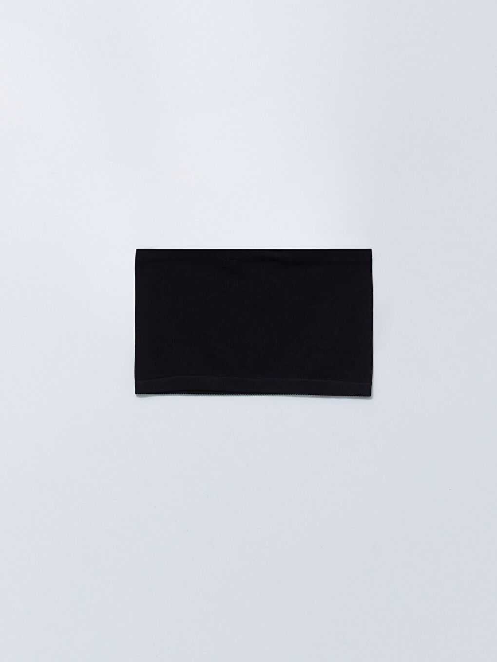 Siyah Düz Straplez Kadın Büstiyer-6