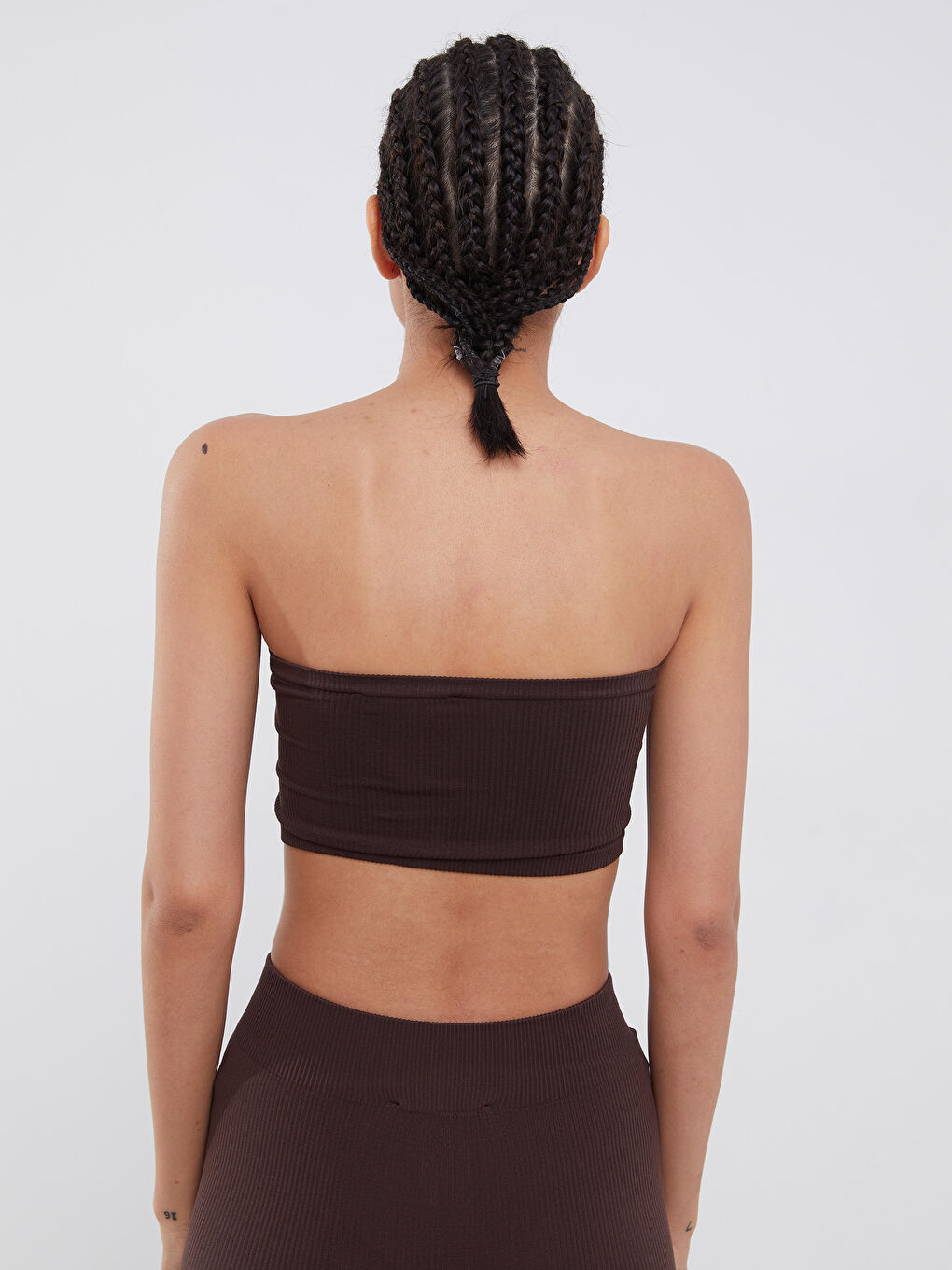 Plain Strapless Women's Bustier-4