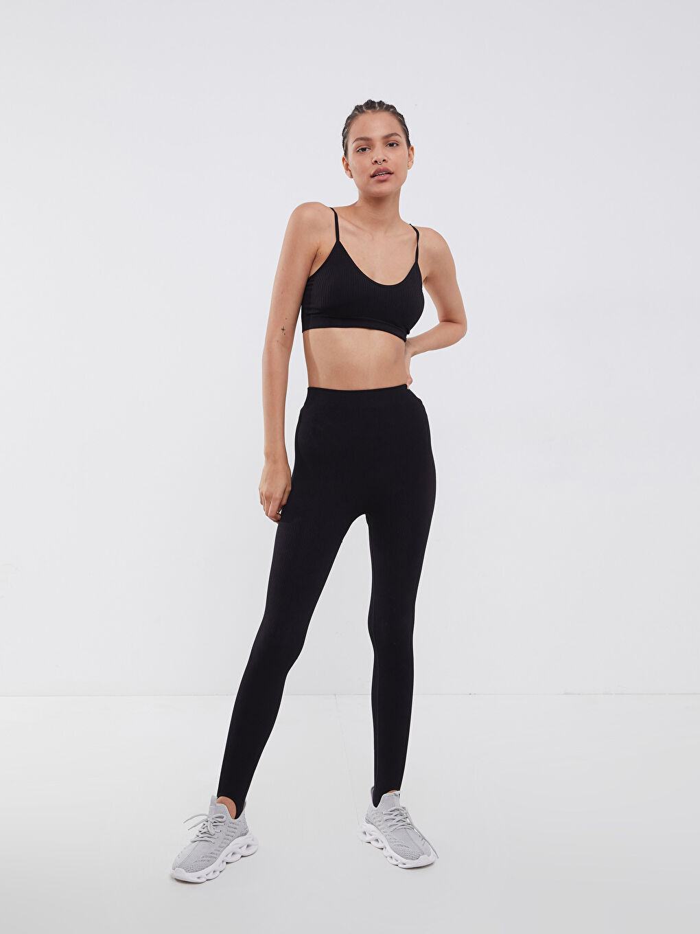 Xside Active Sportski bustijer sa ravnim bretelama i U vrat za Ženski -S2GT09Z8-CVL