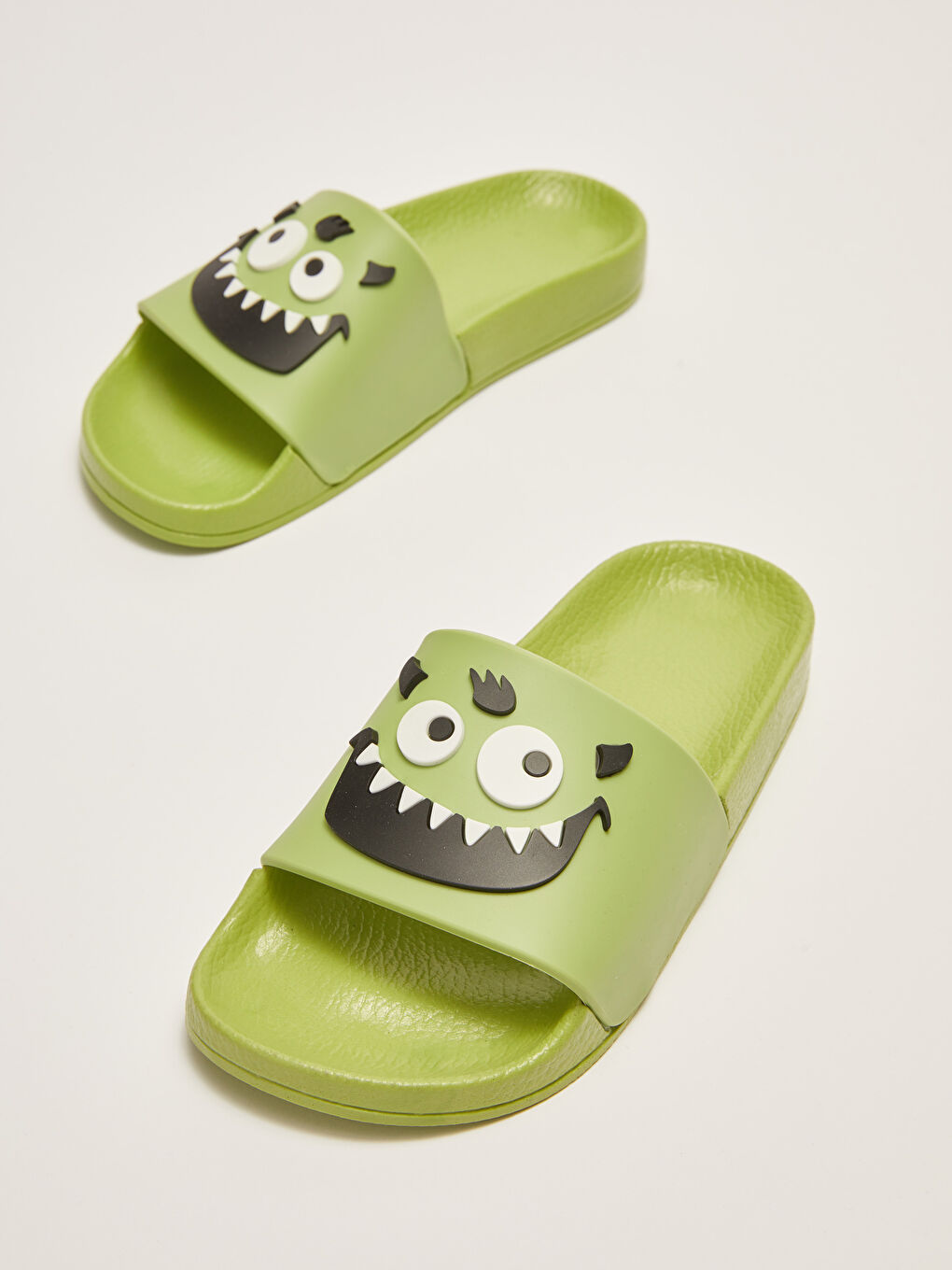 Patch Detailed Boy Slippers -S2GT17Z4-CS4