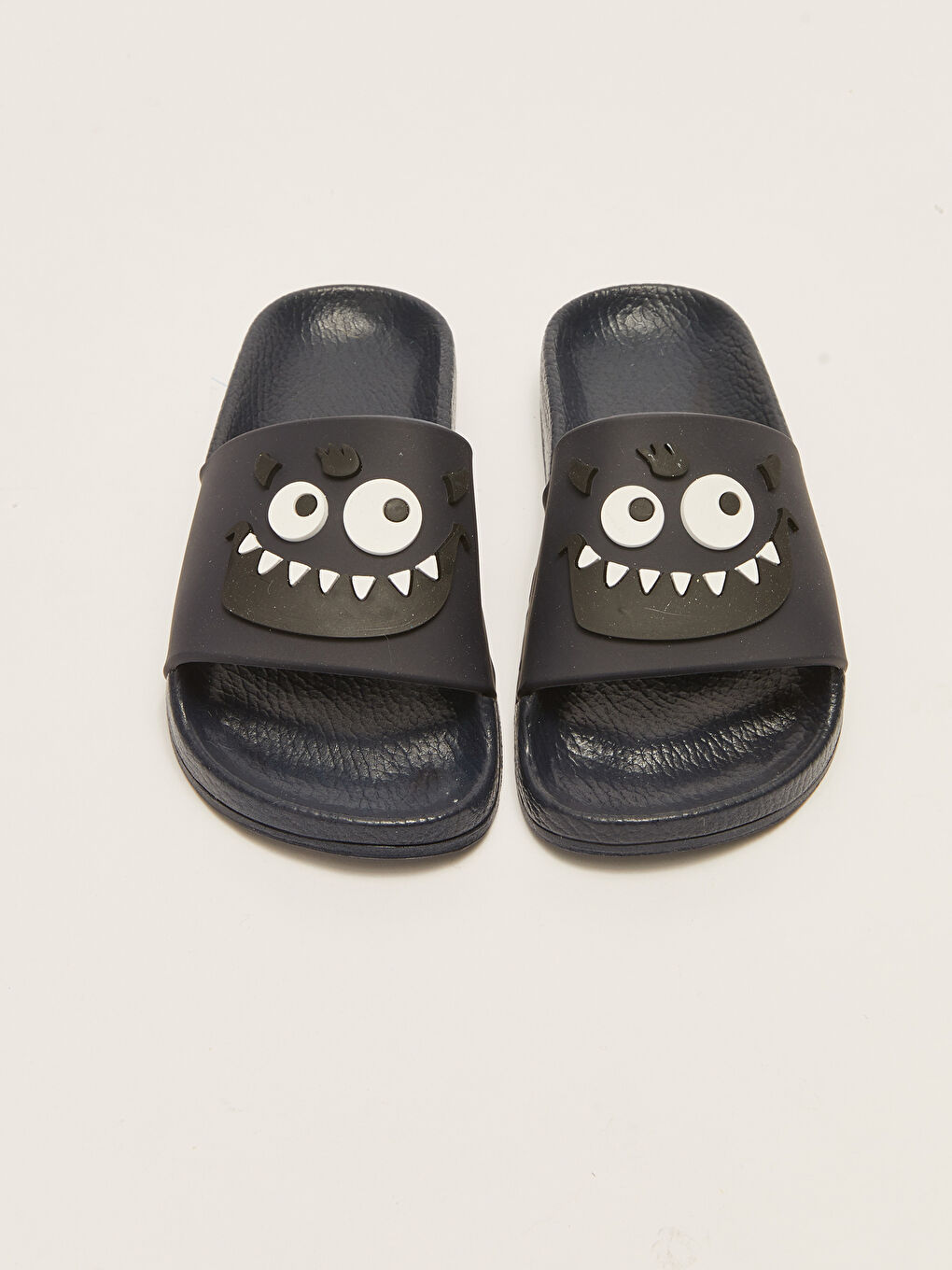 Lacivert Patch Detaylı Erkek Çocuk Terlik-2