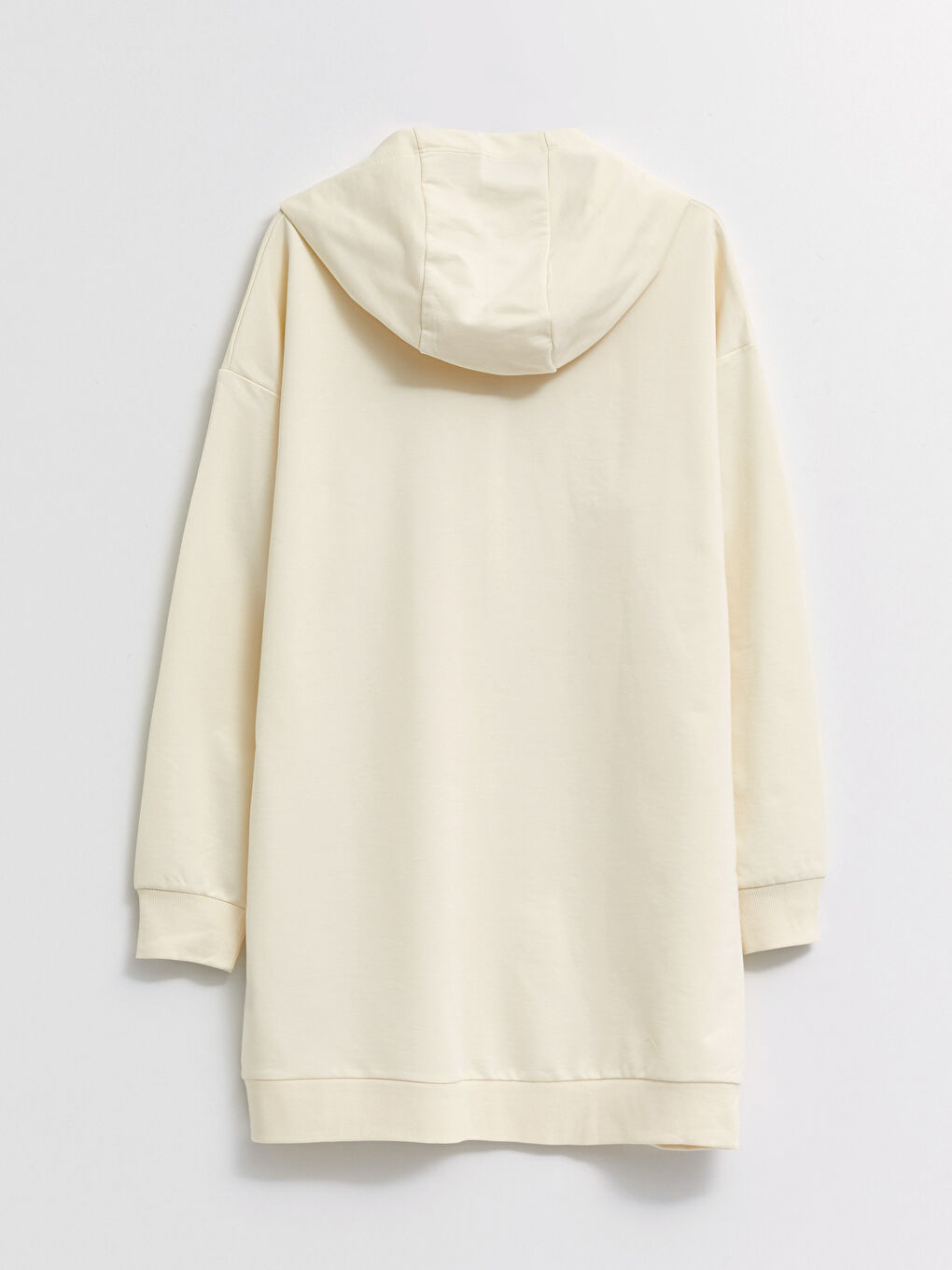 Женский кардиган с капюшоном, с принтом и длинным рукавом-6