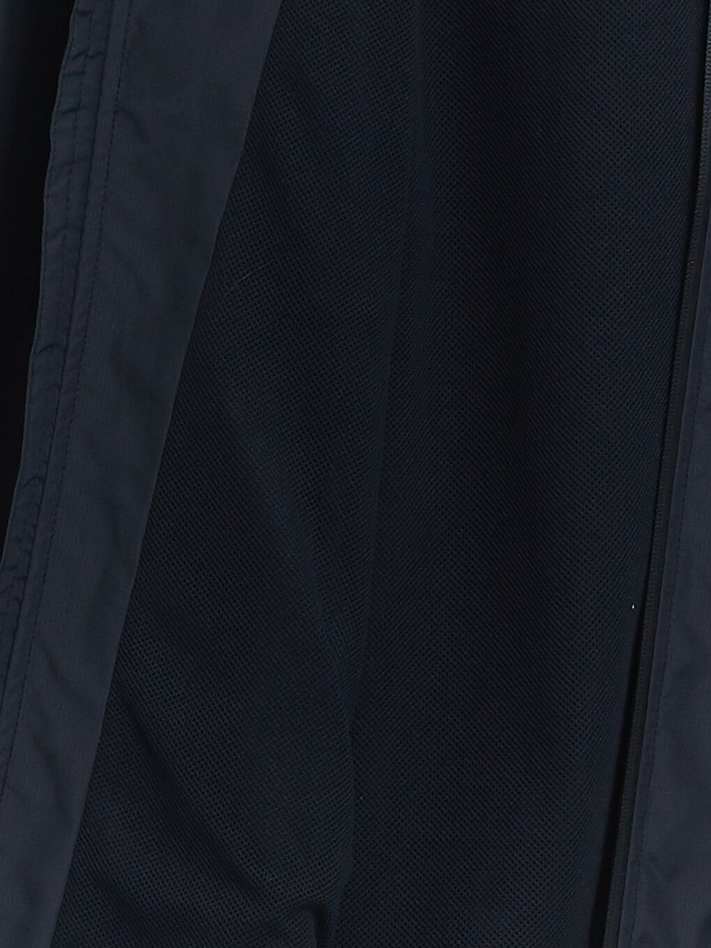 Siyah Standart Kalıp Kapüşonlu Erkek Yağmurluk-7