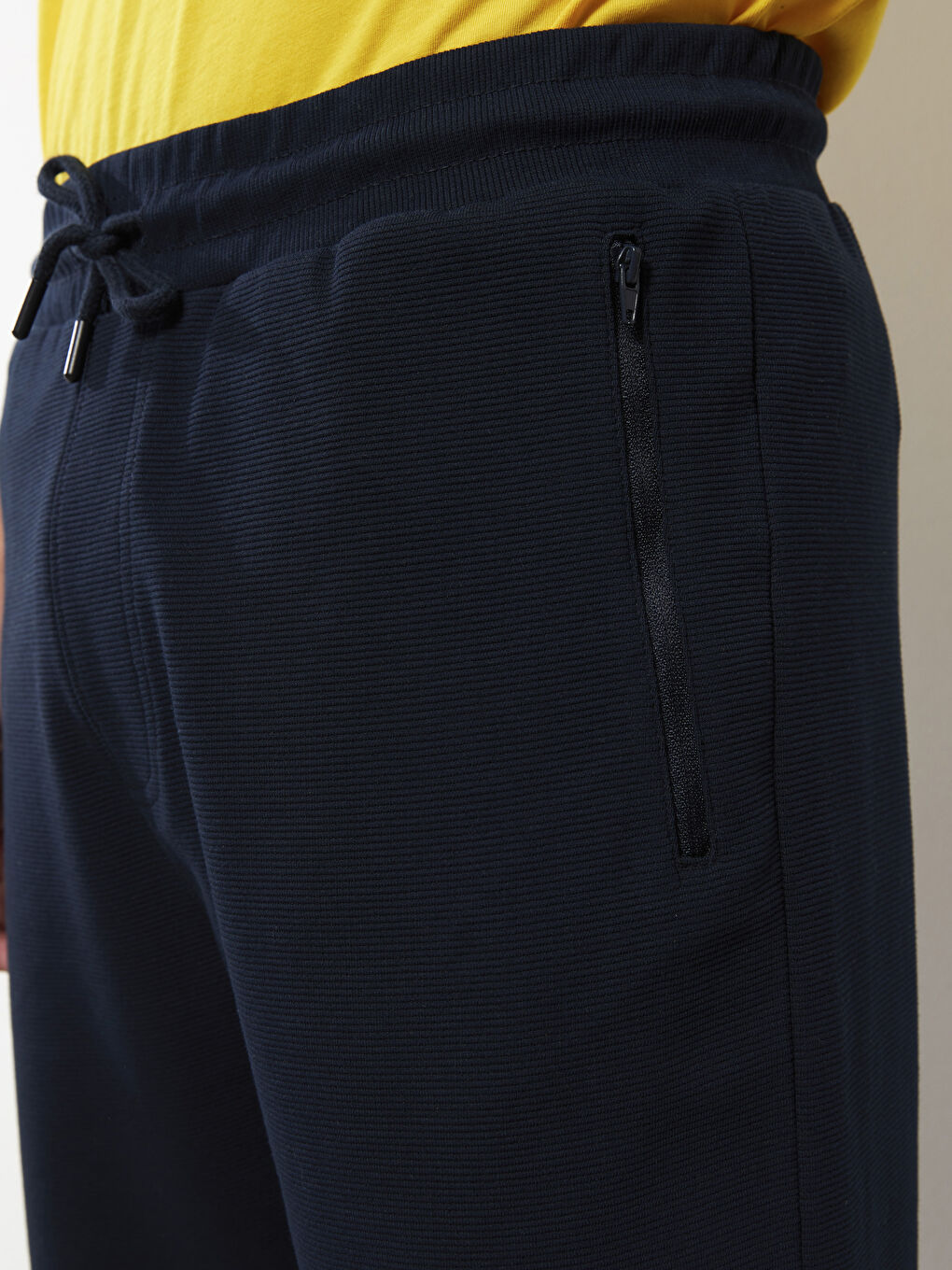 Lacivert Standart Kalıp Erkek Şort-3