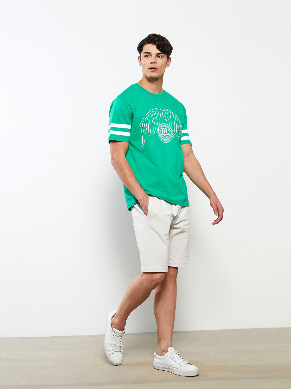 Standard Pattern Piqué Men's Shorts -S2GT88Z8-KLU