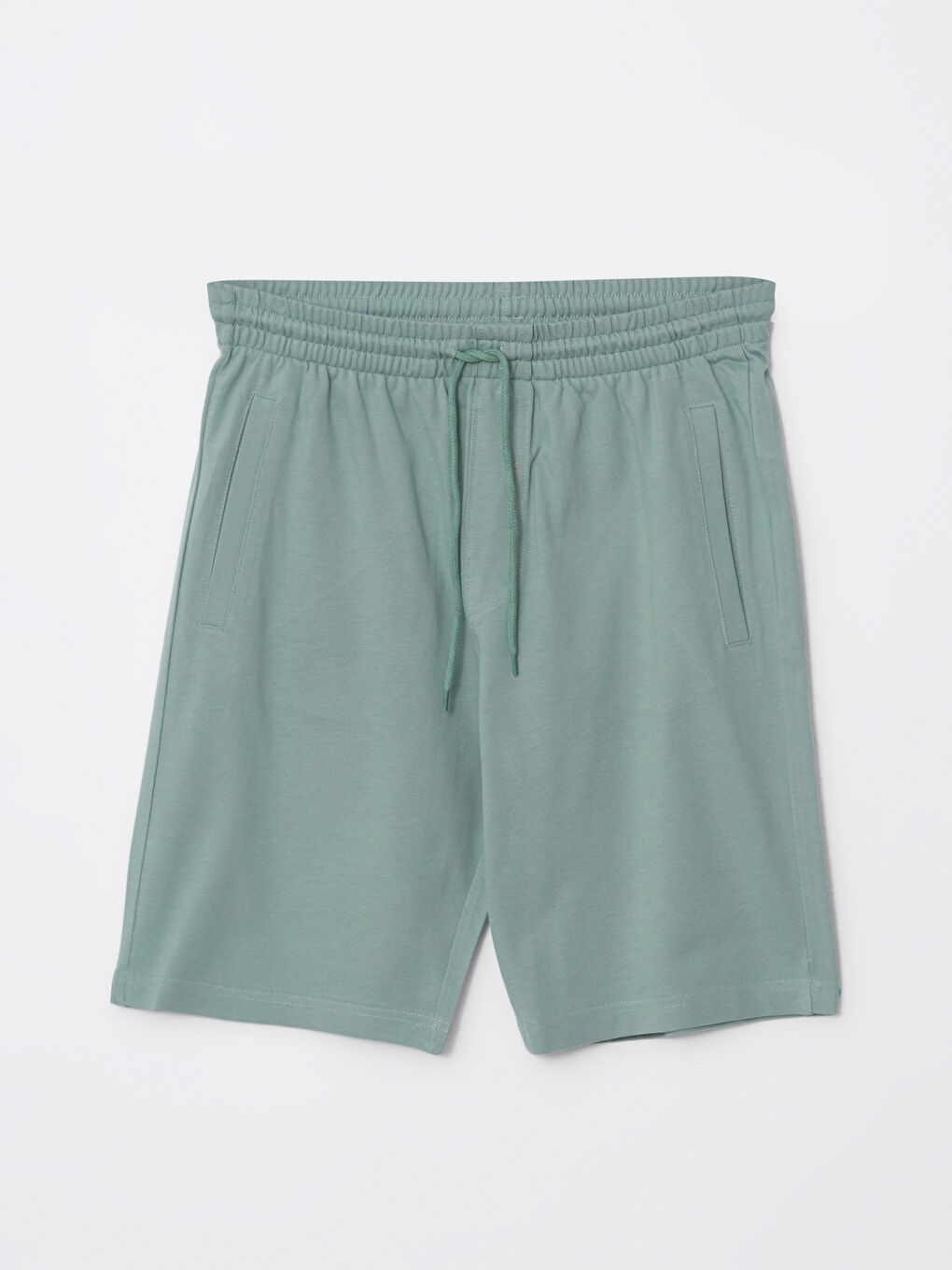 Regular Fit Pique Men's Shorts-5