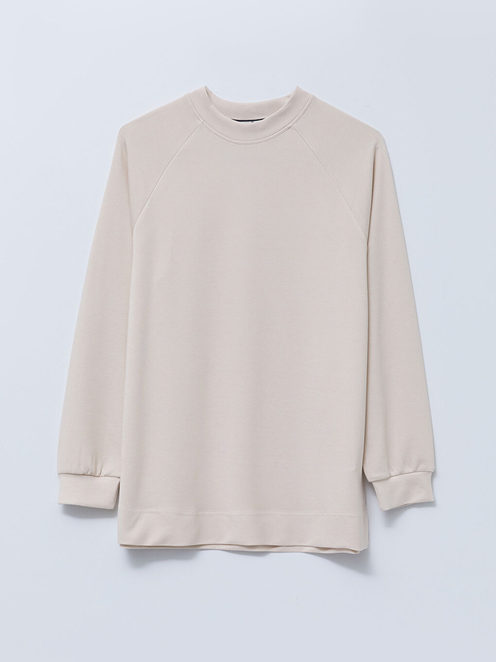 LCW Modest Crew Neck Plain Long Sleeve Women's Tunic -S2GT92Z8-DF7