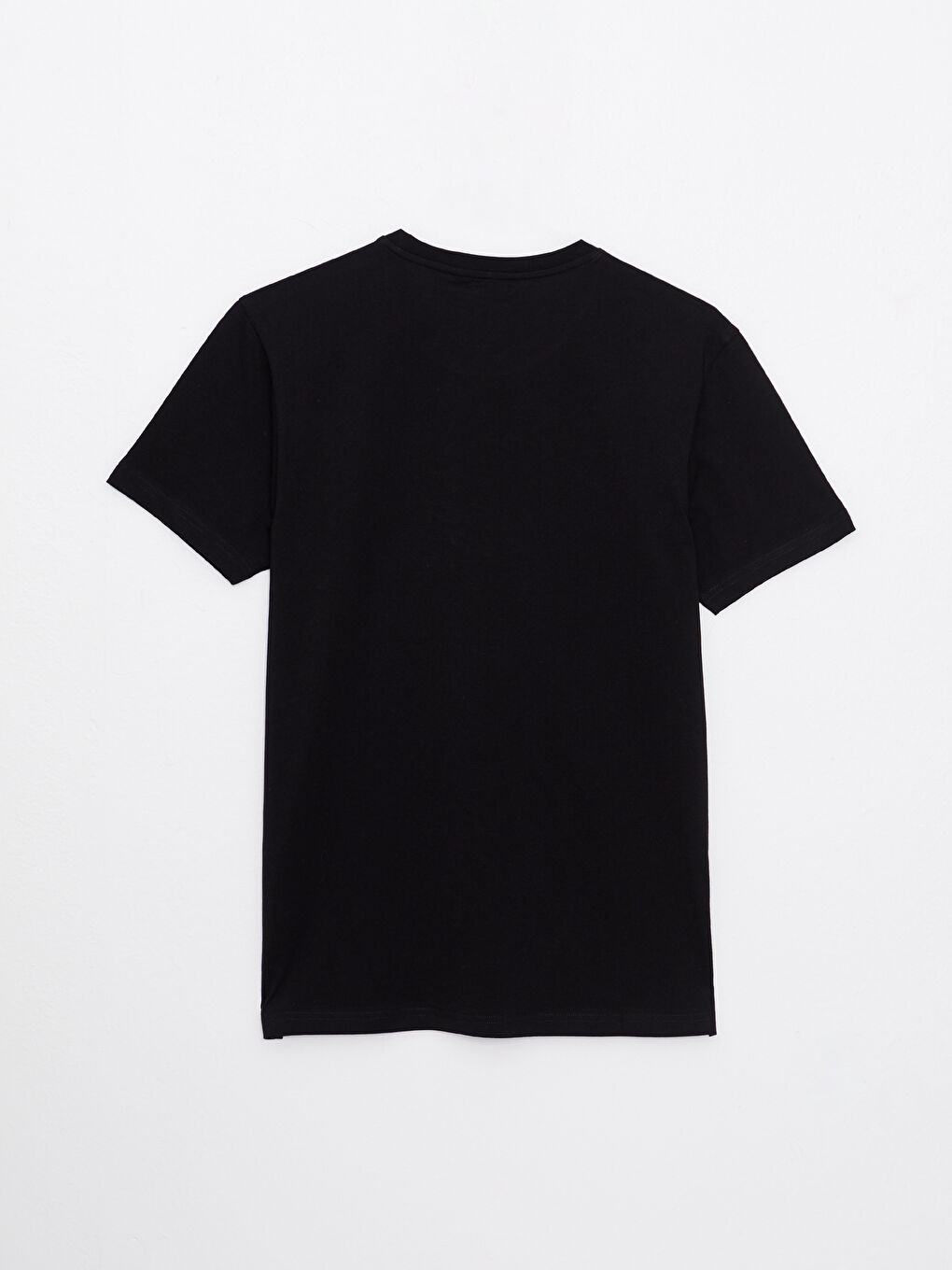Crew Neck Short Sleeve Printed Combed Cotton Men's T-shirt-6