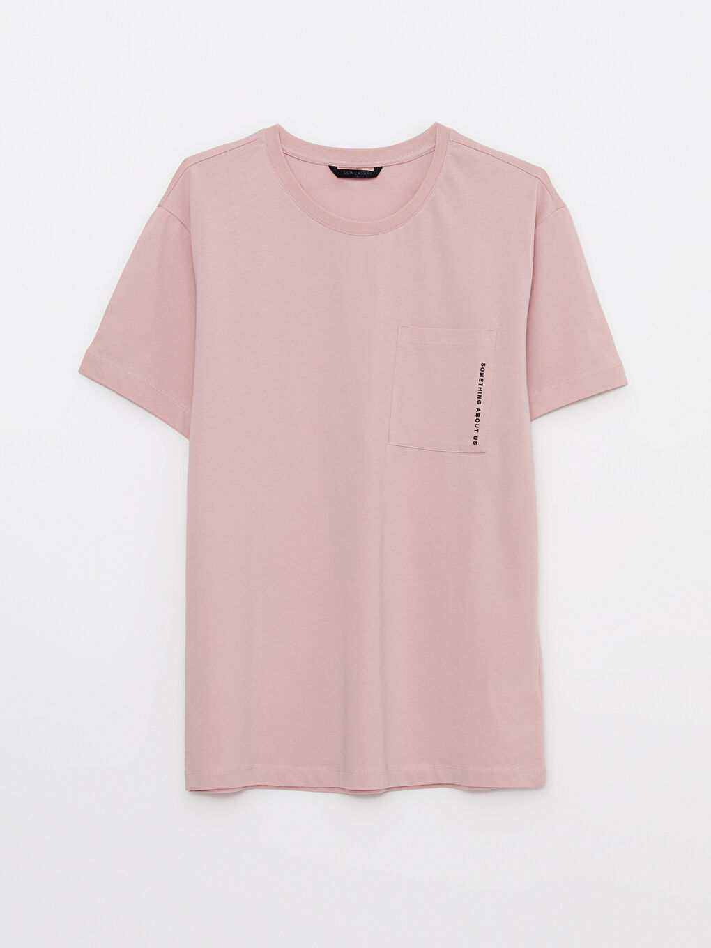 Tricou pentru Bărbați cu Guler Rotund, Mânecă Scurtă, Imprimat, din Bumbac Pieptănat-5