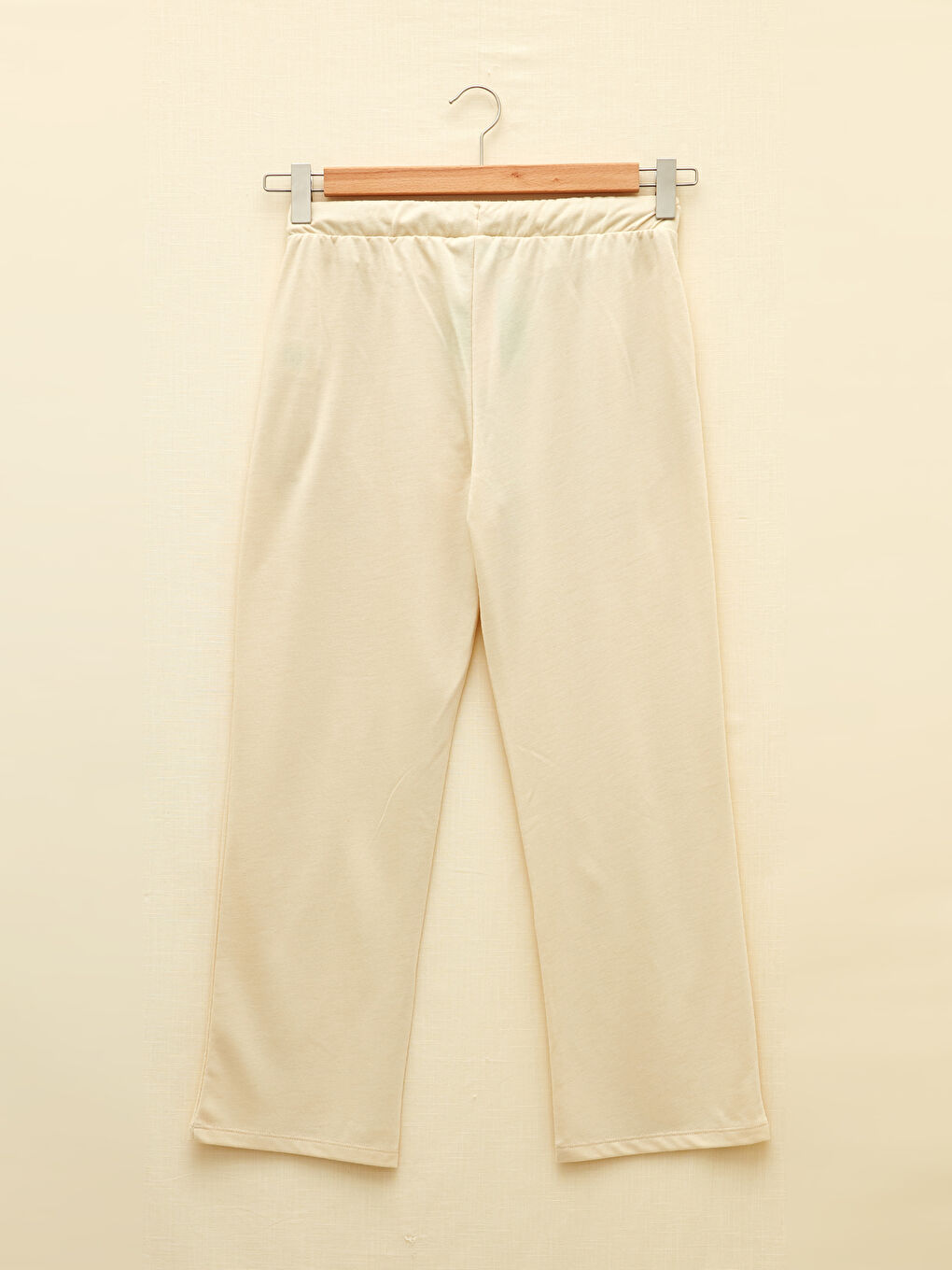 Elastic Waist Regular Pocket Detailed Women's Sweatpants-6