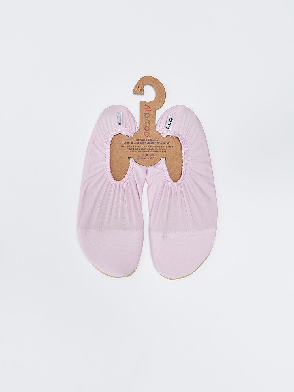 Lila Düz Lastikli Kadın Deniz Ayakkabısı